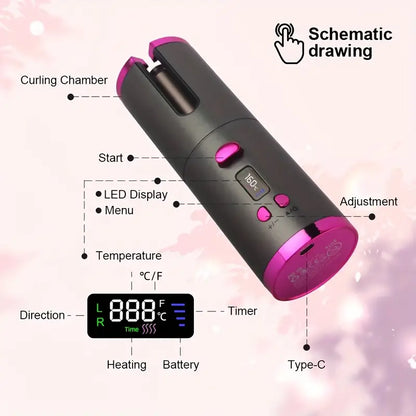 Rizador Automático De Cabello